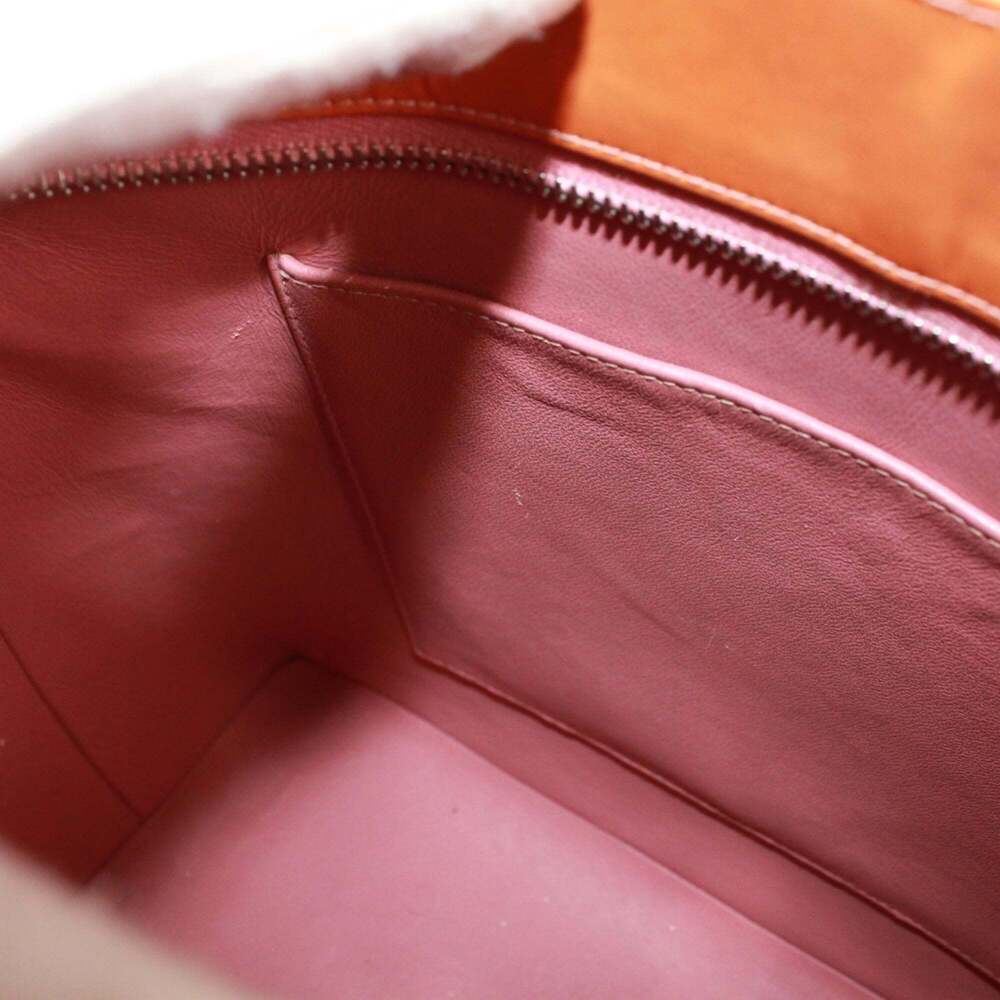 CHANEL Orange Leather Reissue Tote Bag - Picture 11 of 16